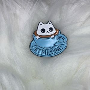 ✨NEW CATpuccino ( cappuccino) pin 🐈